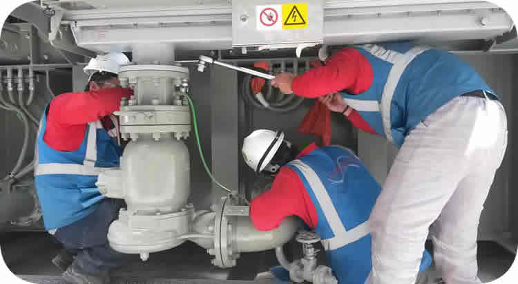 power-transformer-installation-vacuum-oil-filling-field-tests